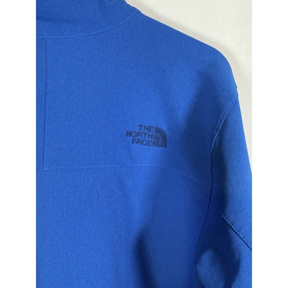 North Face Apex Pneumatic Jacket Men's Large Blue Full Zip Softshell Windwall - Picture 11 of 15